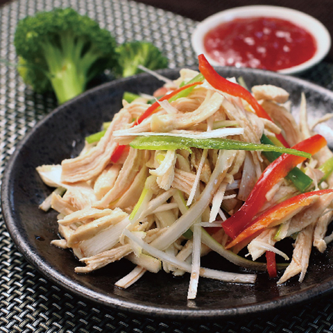 Steamed Shredded Chicken Breast