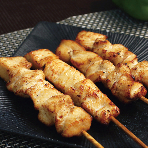 Fried Chicken Breast Skewer